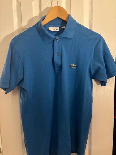 Blue lacoste polo - shirt, small