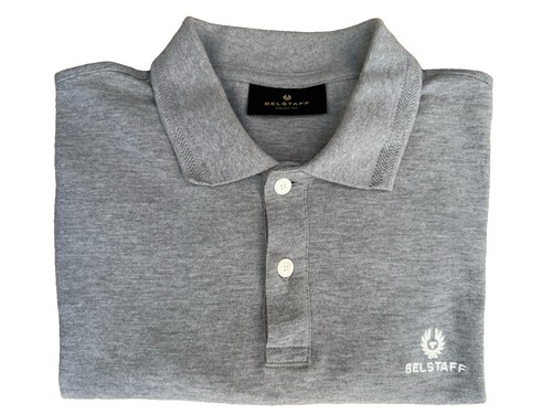 Belstaff men grey polo shirt - belstaff,