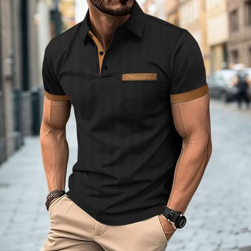 Men golf casual polo shirt - casual,