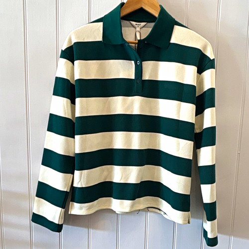 Object green beige striped - object, green/beige