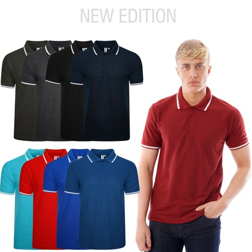 Mens polo shirt - polo, short
