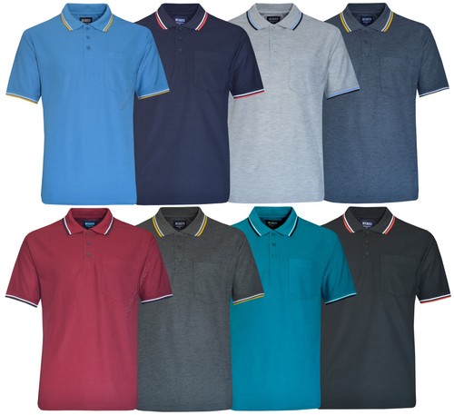 Short sleeve polo - polo, plain