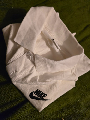Nike men white cotton - nike, knit