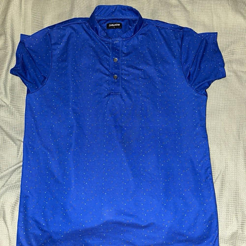 Druids men blue polka dot - blue,