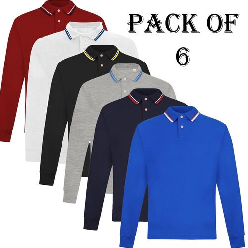 Pack mens long sleeve - 6,