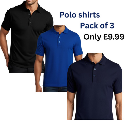Pack mens polo - 3,