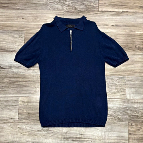 Miya men zip knit polo - miya,
