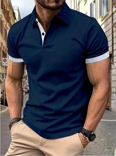 Men short sleeve polo - sleeve,
