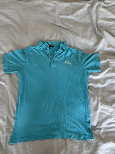 Turquoise kappa polo shirt - kappa,