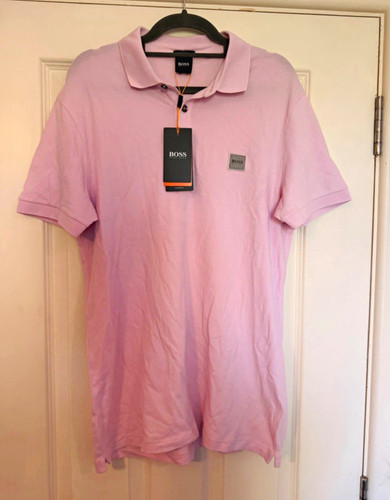 Boss men pink solid - boss, slim