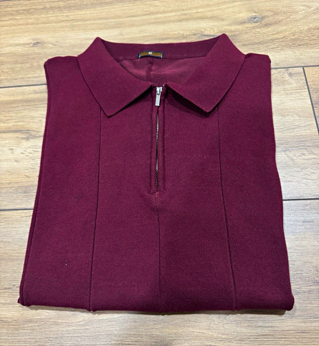 Men burgundy solid - men’s, knit