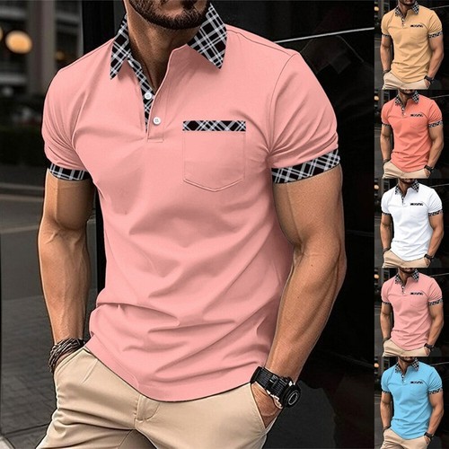Mens stripe polo - stripe, shirt