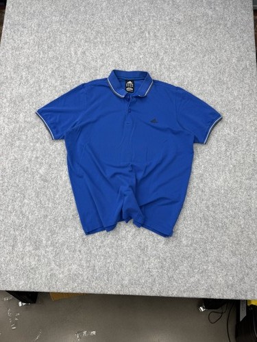 Adidas blue polo shirt - shirt, xl