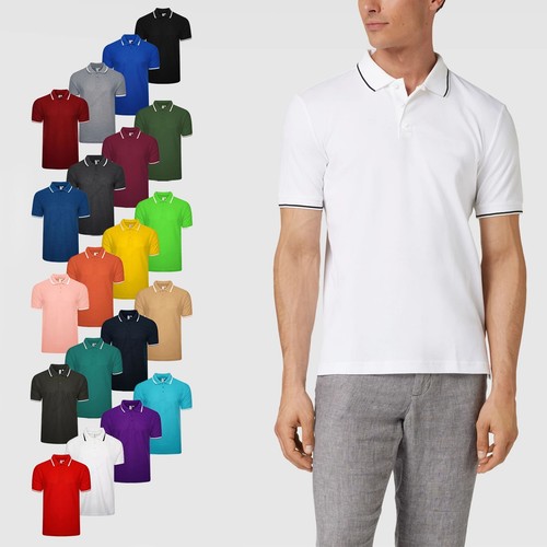 Mens short sleeve - short, polo