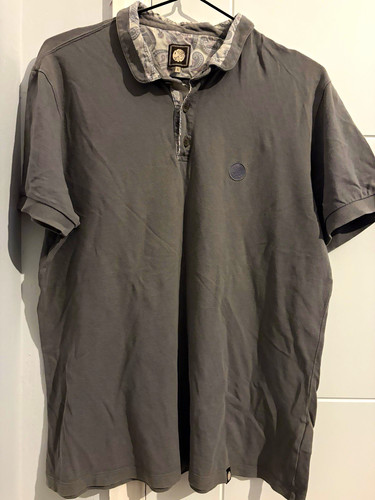 Pretty green men grey polo - pretty, men's