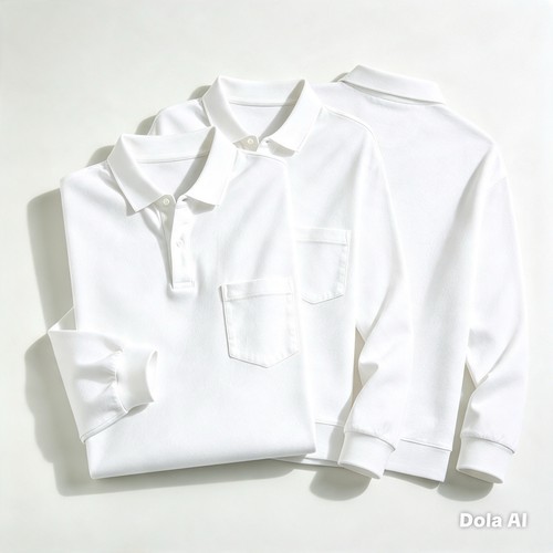 Men white long sleeve - 3x,