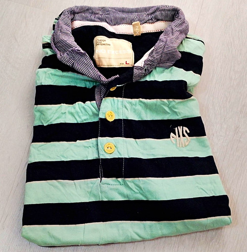 Excess men striped polo - no, men’s