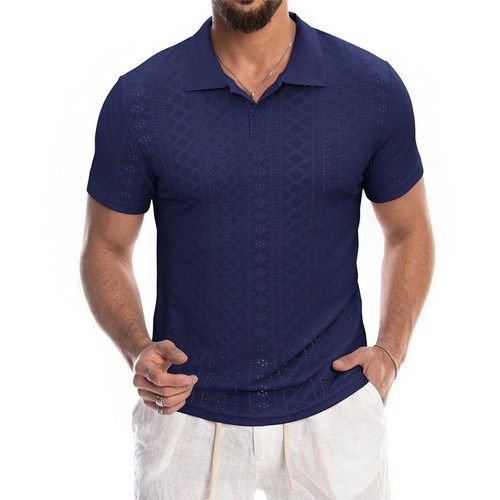 Men polo shirt - polo, short