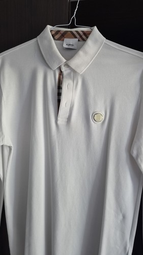 Burberry polo shirt with - burberry, tb