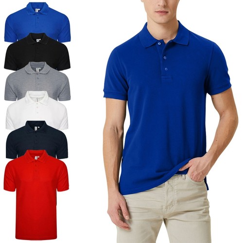 Mens plain polo - polo, shirt