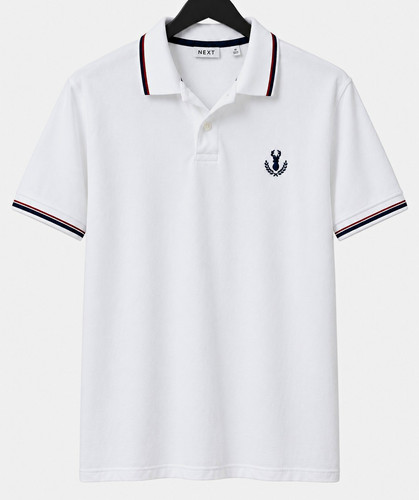 Men white polo - men's,
