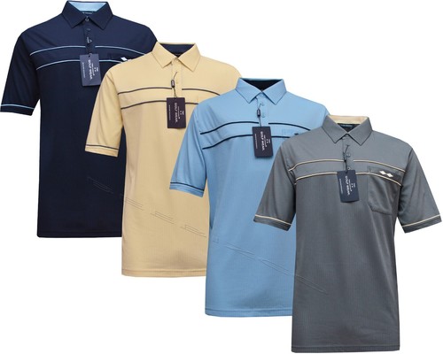 Short sleeve polo shirt poly - short,