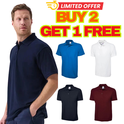 Mens polo shirts pique - pique, short