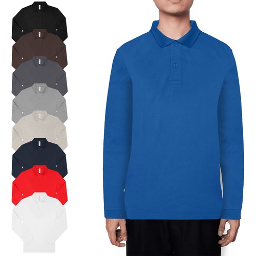 Mens polo shirts long - shirts,