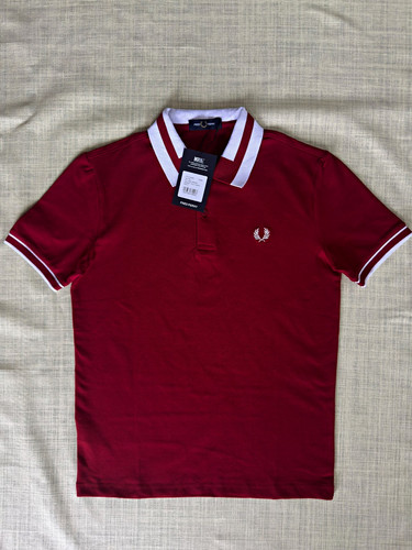 Fred perry m3600 men maroon - perry, men's